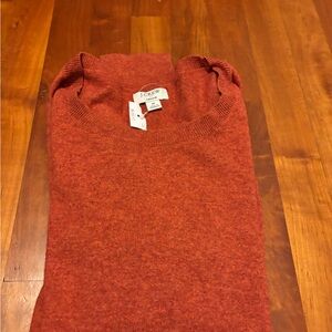 J.Crew Rust Knit Sweater